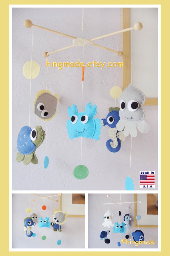 Baby Crib Mobile Nursery Mobile Ceiling Hanging Mobile by ...