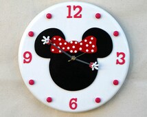 Unique custom wall clock related items | Etsy