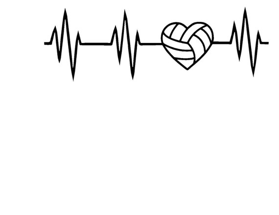 volleyball heart clipart - photo #14