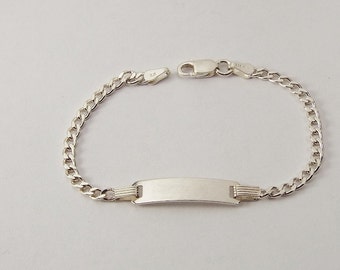 Kids id bracelet | Etsy