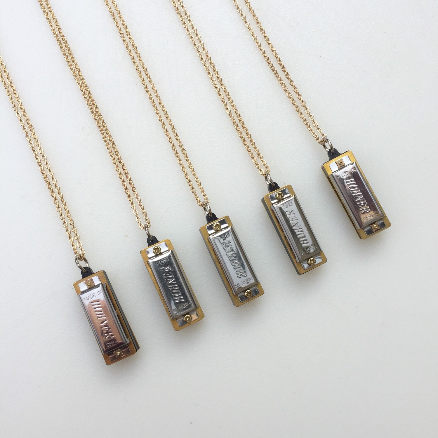 Harmonica Necklace G