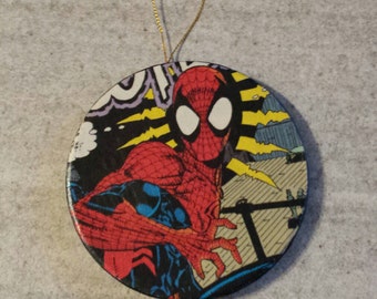 superhero personalized ornament