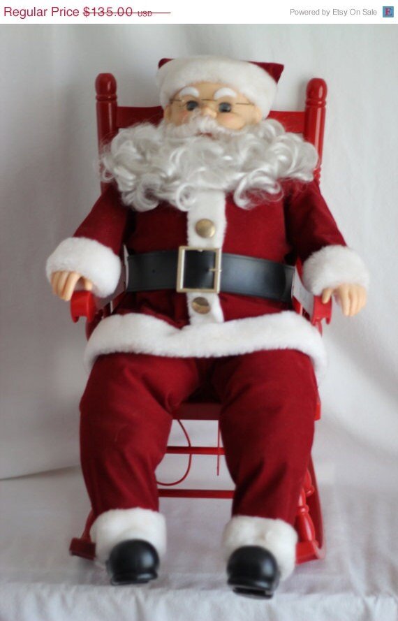on sale musical rocking chair santa claus by grctreasures on sale musical rocking chair santa claus by grctreasures