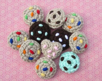 Cat Toys - Catnip Cookies - Set of 5 - Random Mix