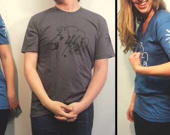 Kurt Vonnegut Signature Tee Design (Made to Order)
