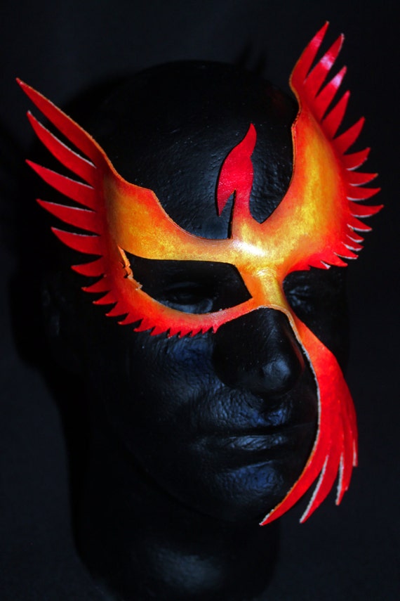Leather Phoenix Mask