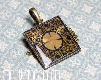 Hellraiser horror resin pendant lament box lament configuration pinhead cenobite goth gothic