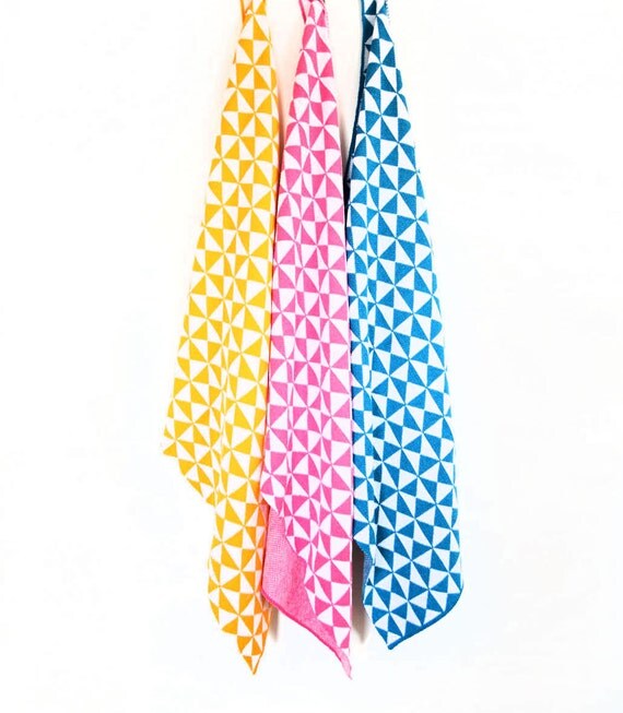 Pinwheel Triangle Baby Sweater Blankets by WrenandRumor on Etsy