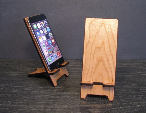 Universal Wood Smart Phone Stand Wooden Docking Station 5