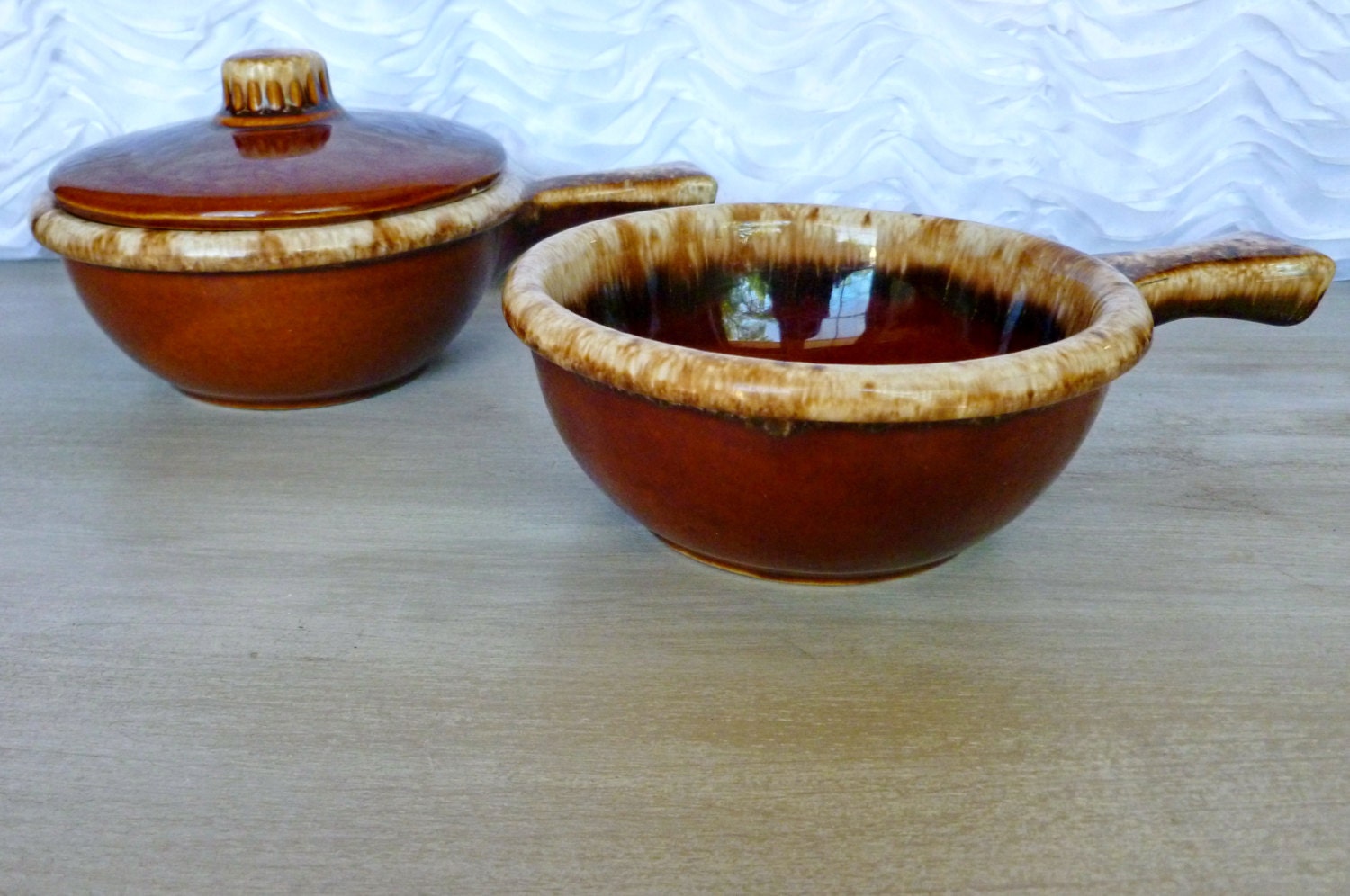 Vintage Hull Oven Proof Drip Bowl Made in USA by jwcollectibles