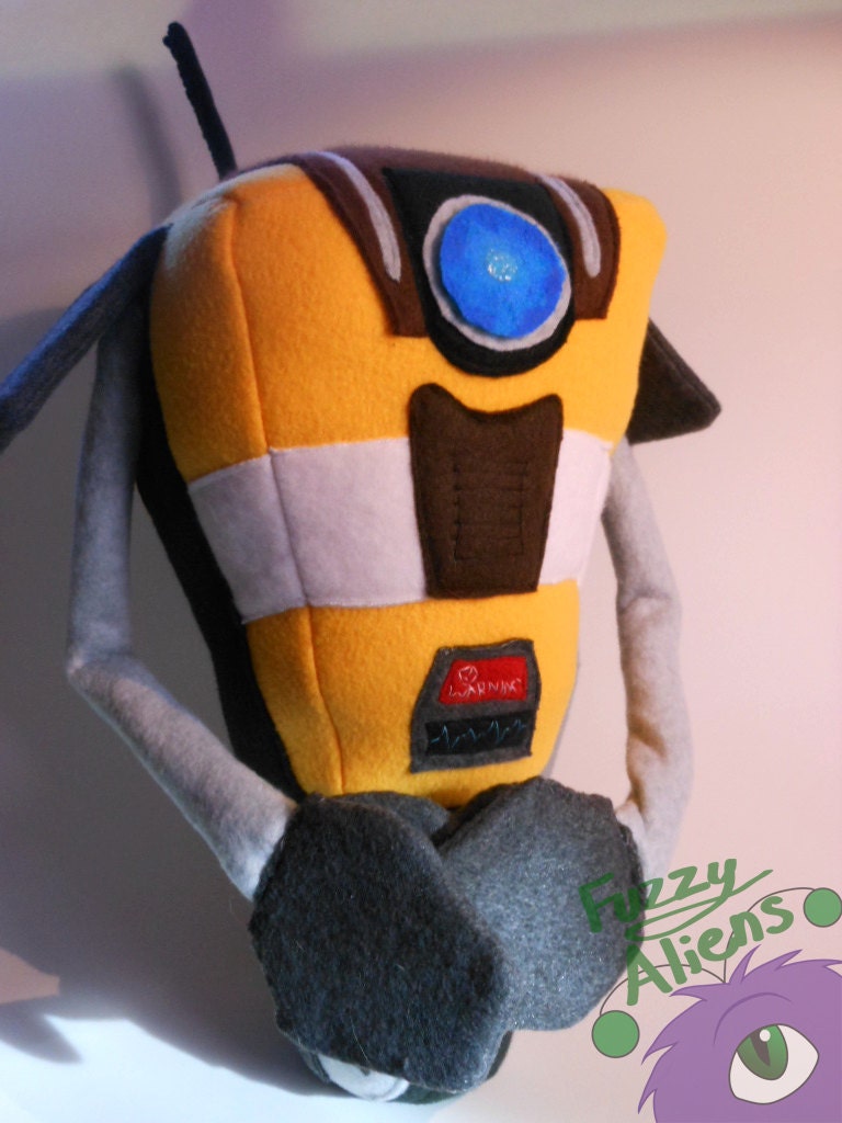 claptrap plush toy