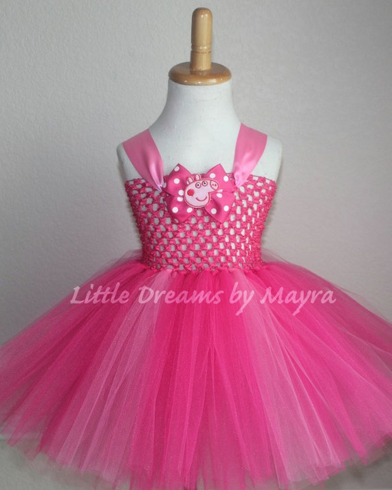 Peppa pig inspired tutu dress Peppa pig inspired costume