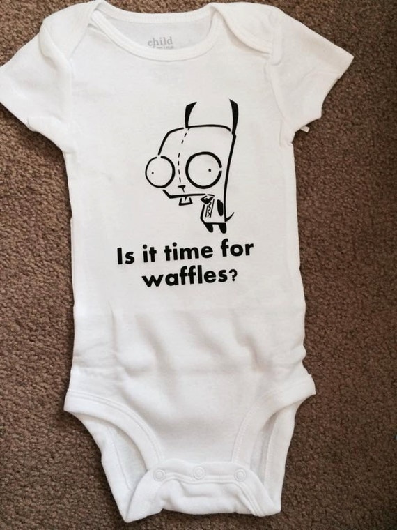 Items similar to Invader Zim Gir Baby onesie bodysuit on Etsy
