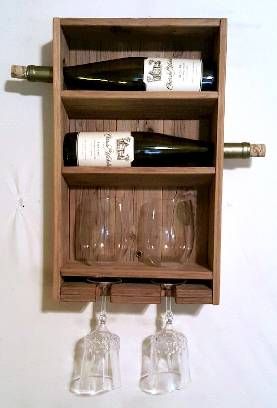 Wine Rack Handcrafted Wine Rack Wine Storage Stemless Wine