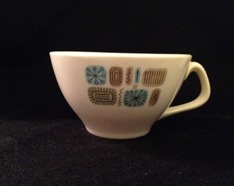 Vintage Temporama Canonsburg Tea Cup Eames Era Atomic c. 1960s