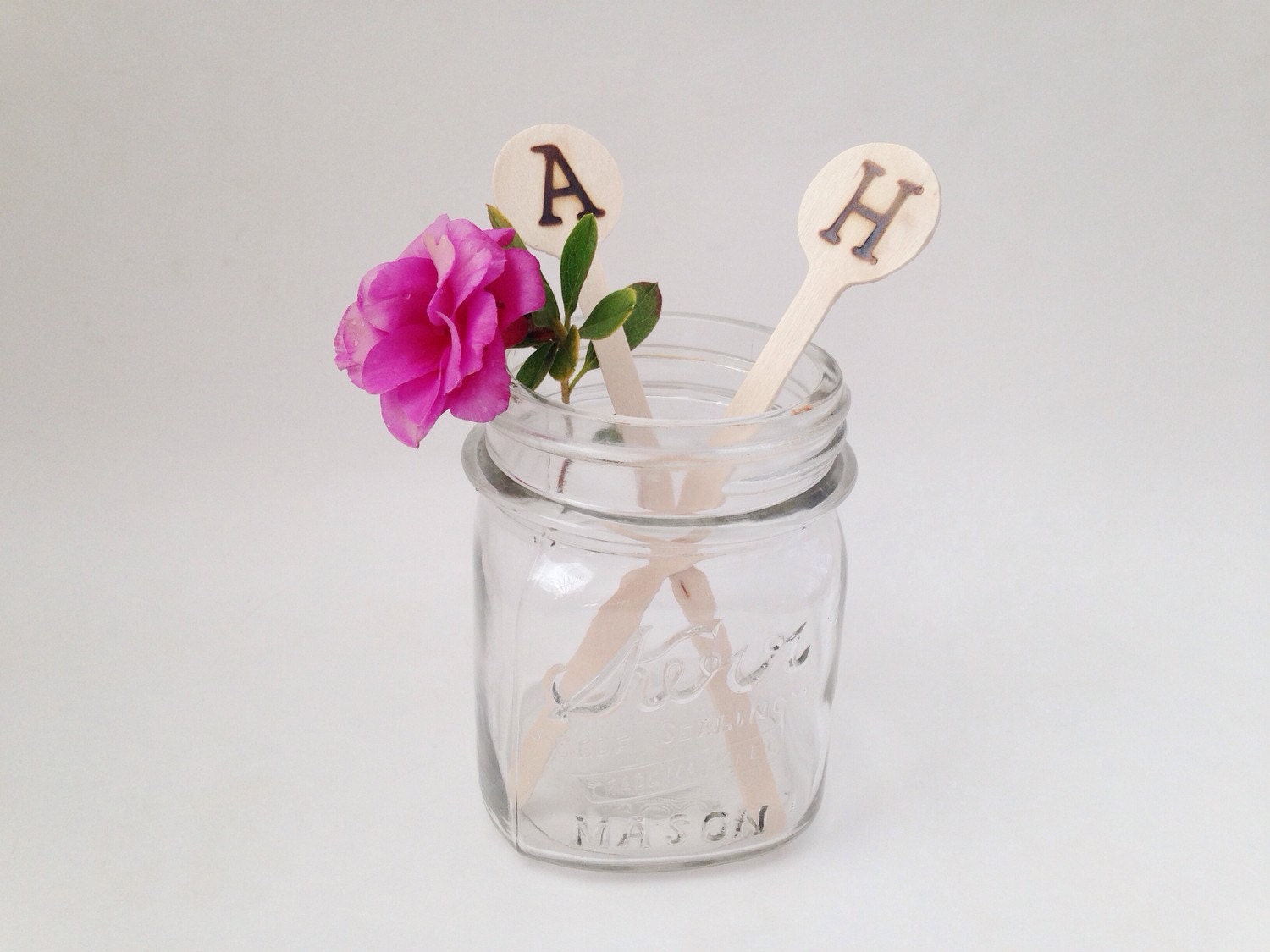 Custom Wood Drink Stirrers Wedding Drink Stirrers Wedding