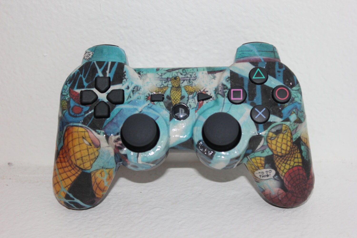 Custom Playstation 3 PS3 Wireless Comic Controller