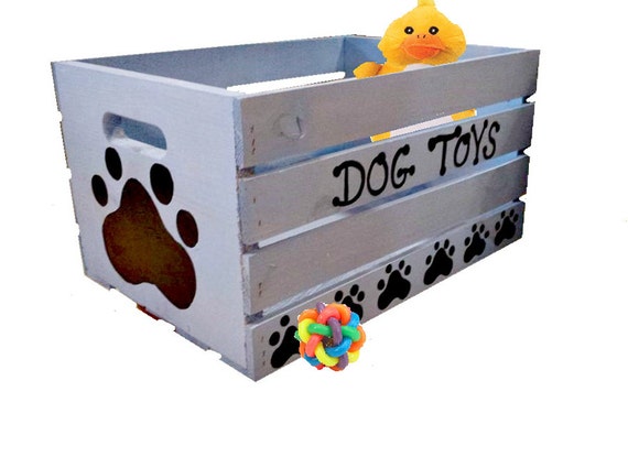 personalized dog toy storage