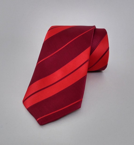 Red Necktie Red Men's Tie Red Cravat Red Tie SL549 by PeraTime