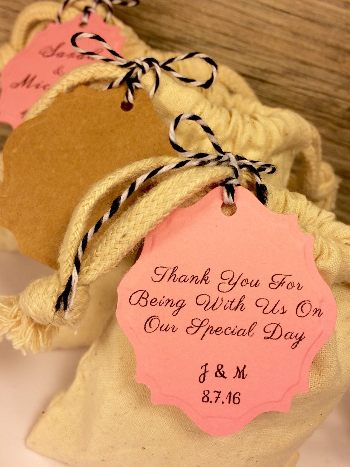 Personalized Embossed Gift Tags. CHOOSE COLOR. by LOVEandQUIRKS