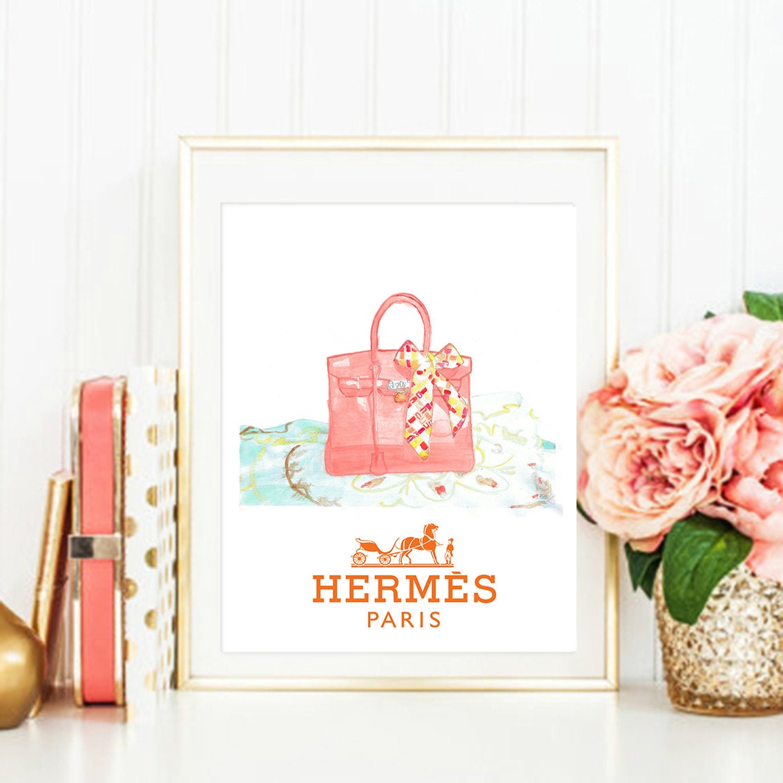 Popular items for hermes birkin on Etsy  