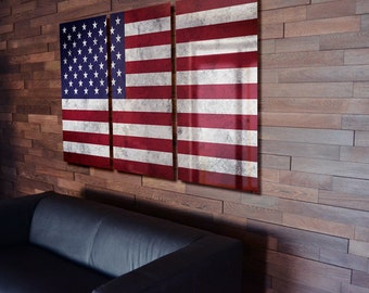 Hang Flag On Wall triptych texas state flag hanging rustic worn metal wall art Hang Flag On Wall triptych texas state flag hanging rustic worn metal wall art