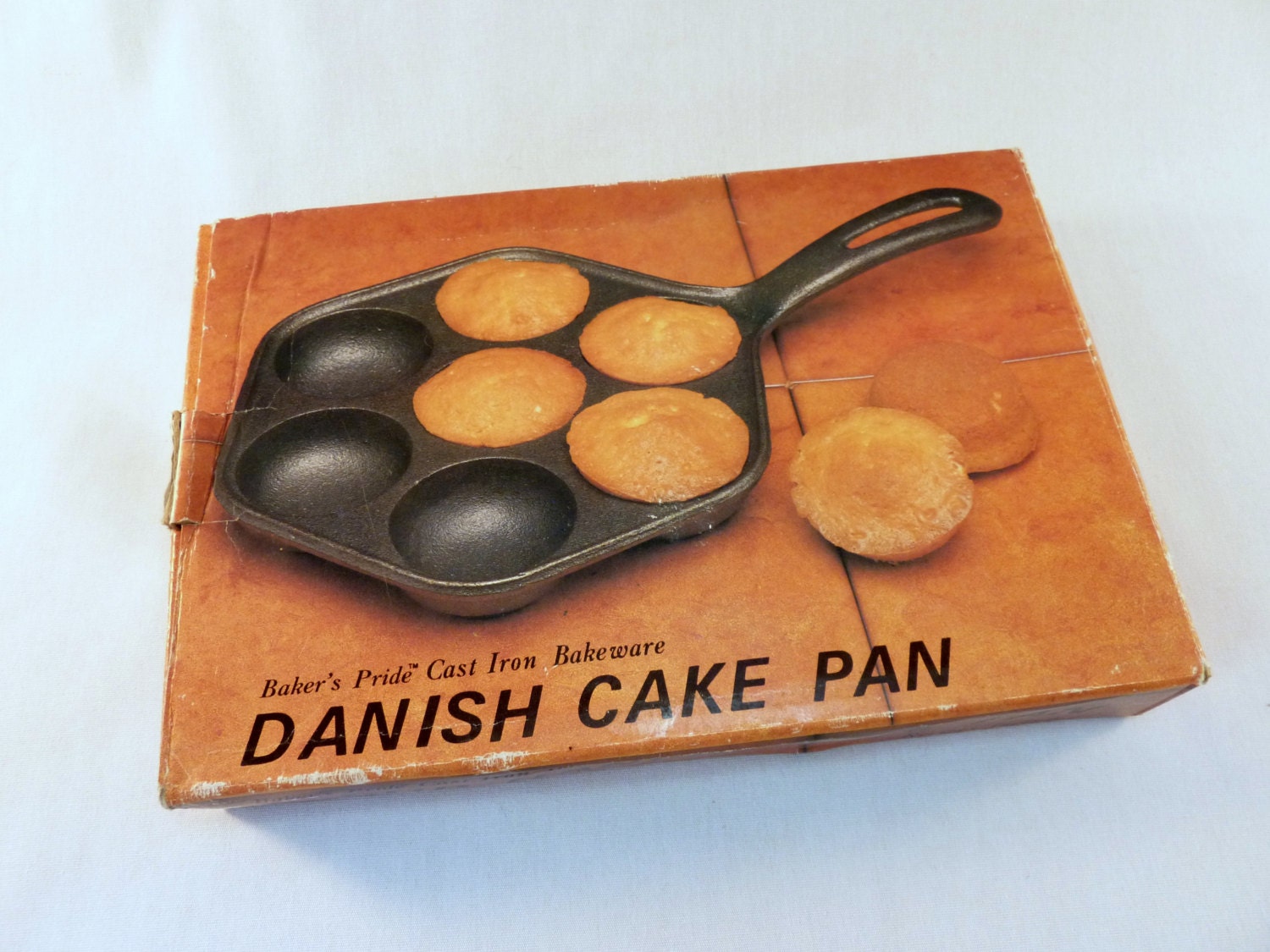 Vintage Cast Iron Danish Cake Pan Bakers by ALifetimeOfVintage