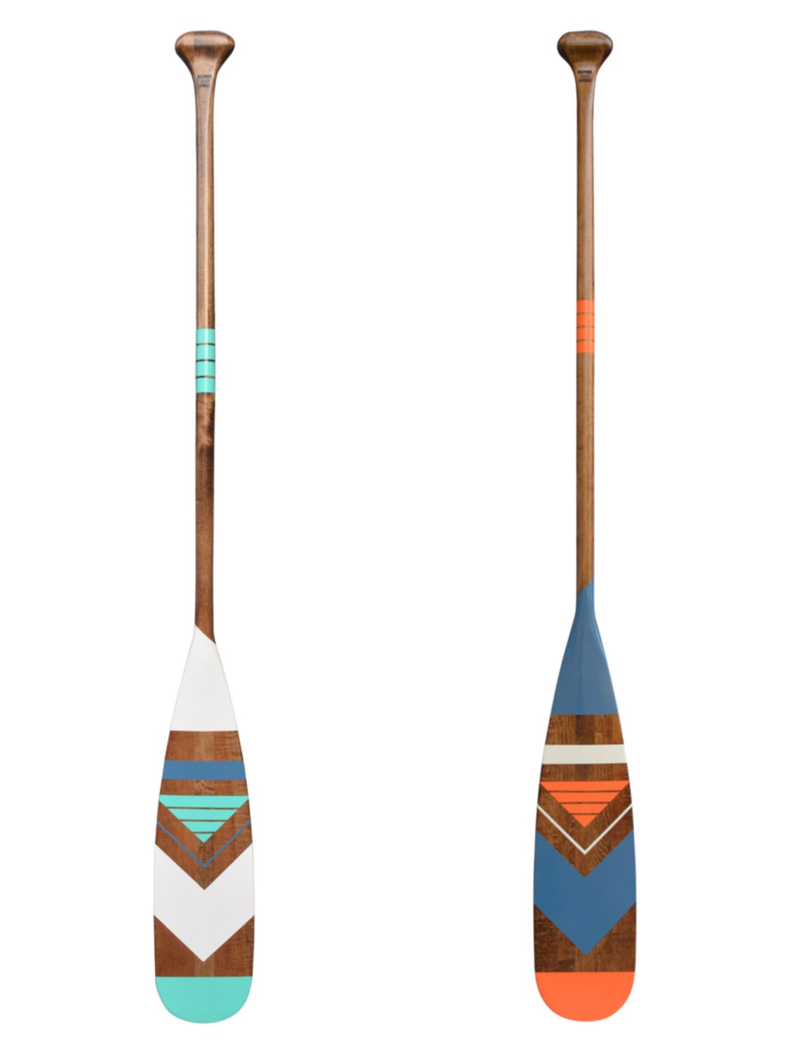 decorative canoe oar navajo design nautical inspiration for