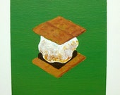 Have S'more (original acrylic painting) 5" x 7" by Mike Kraus Have S'more (original acrylic painting) 5" x 7" by Mike Kraus