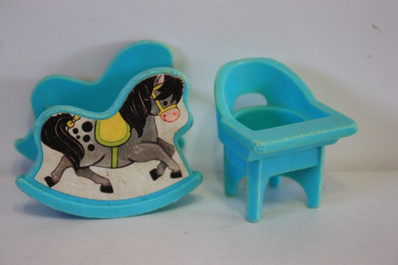 vintage fisher price rocking horse