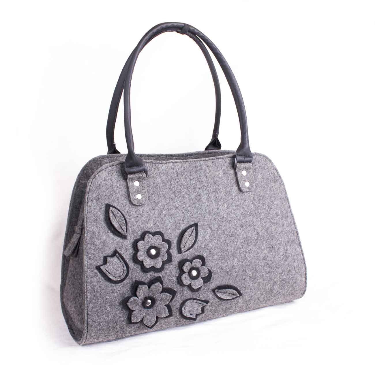 Women's felt bag Felt bag Felt purses Felt hobo handbag