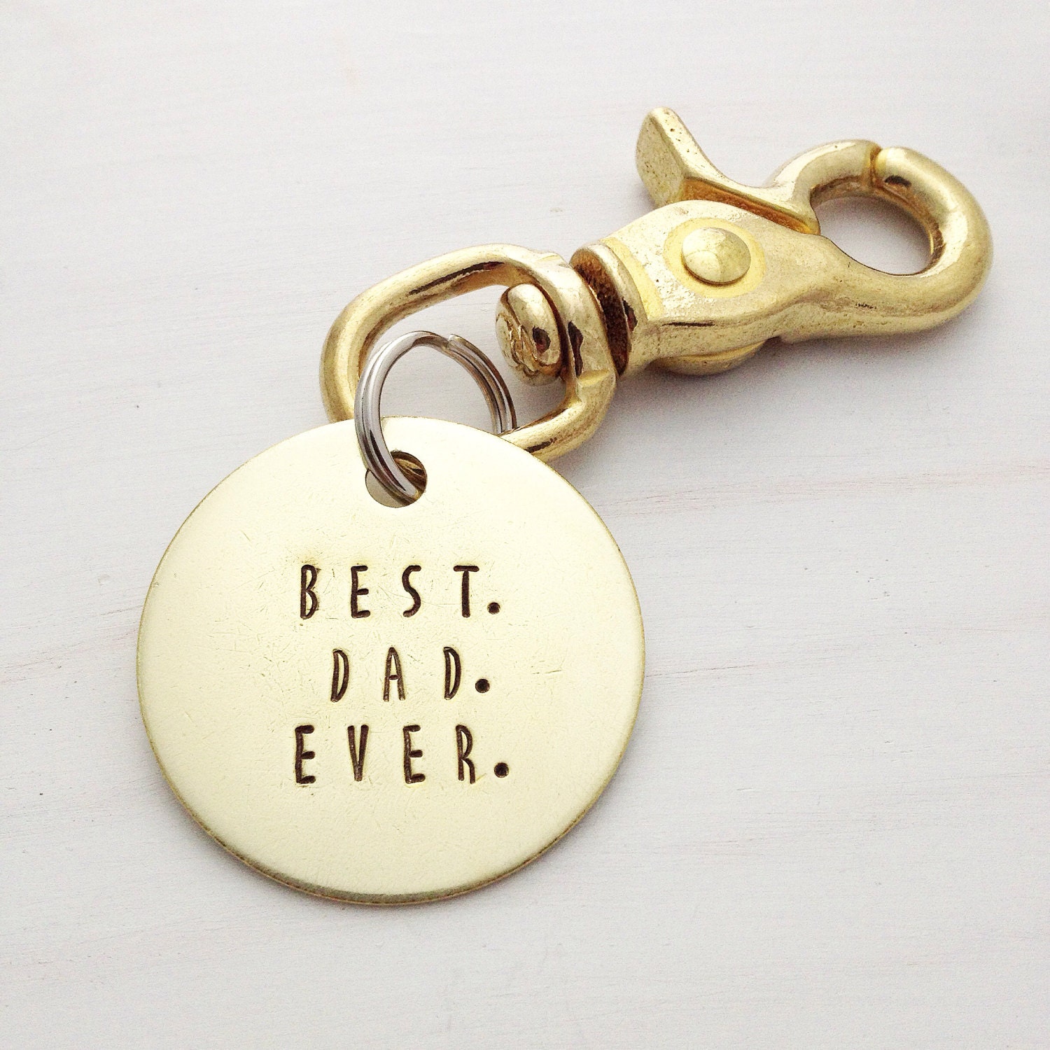 Father's Day Gift Best Dad Ever Key Chain Gift for Him