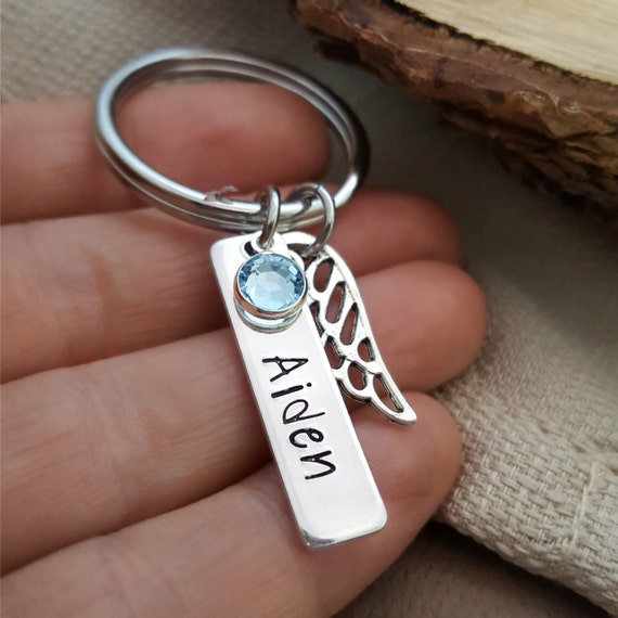 Personalized Memorial Key Chain Remembrance Key chain