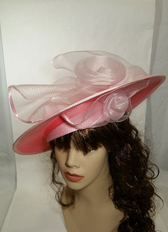 Pink Straw Hat