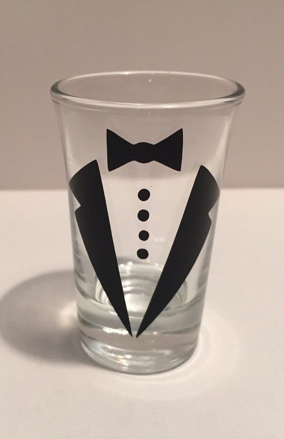 Bridal Party Shot Glasses Groomsman Groom by RhondasInnovations