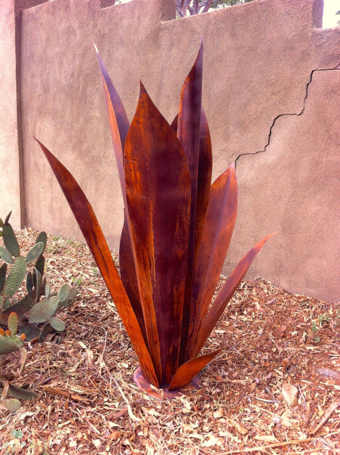 Massive Agave Ready for Tequila Metal Yard ArtMetal Garden