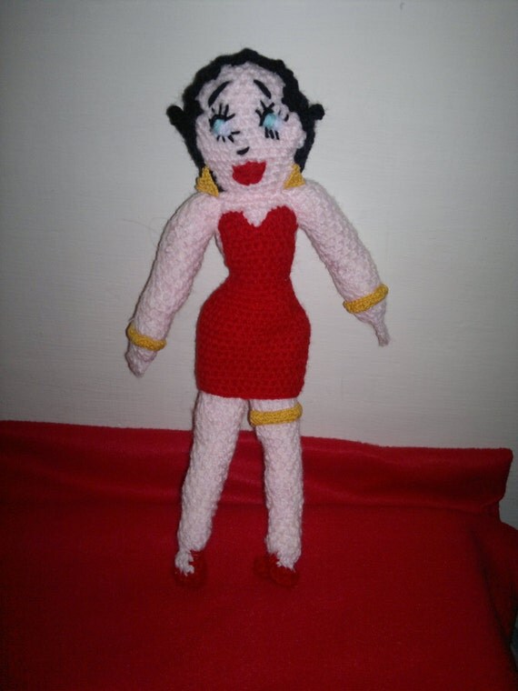 Amigurumi Crochet Betty Boop