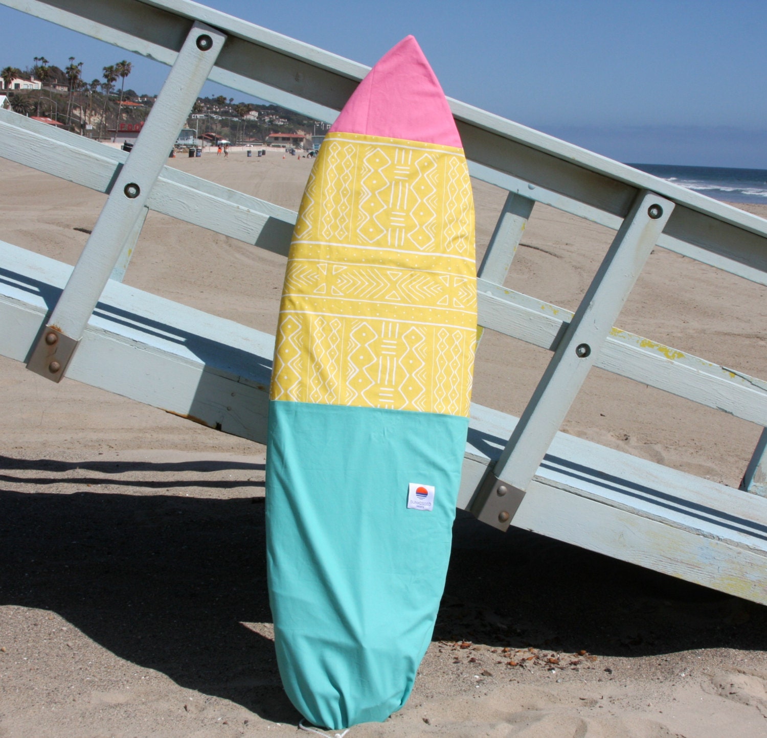 Canvas Surfboard Bag Sleeve Surf Sock Board by SunkissedCollector