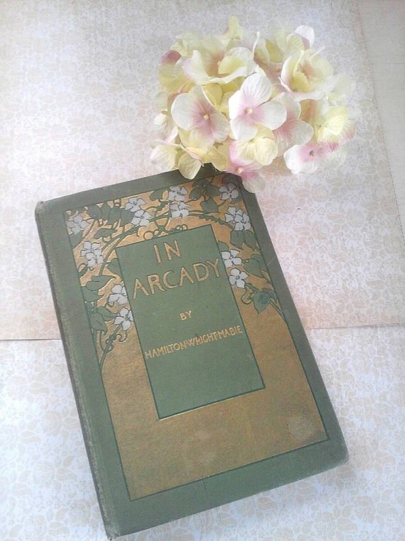 Antique Book. Vintage Book. Decorative by TheLonelyBookJunkie