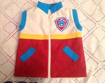 Pup leader Ryder vest - Cotton material version