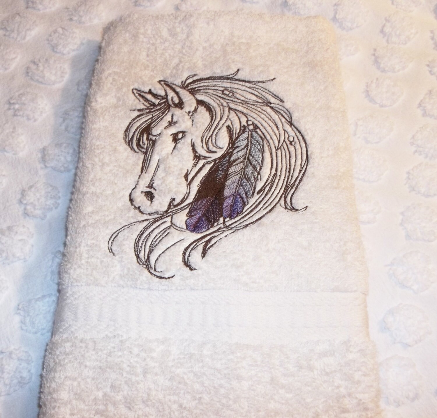 Horse Southwest Indian Horse Bath Towels Hand Towels Native