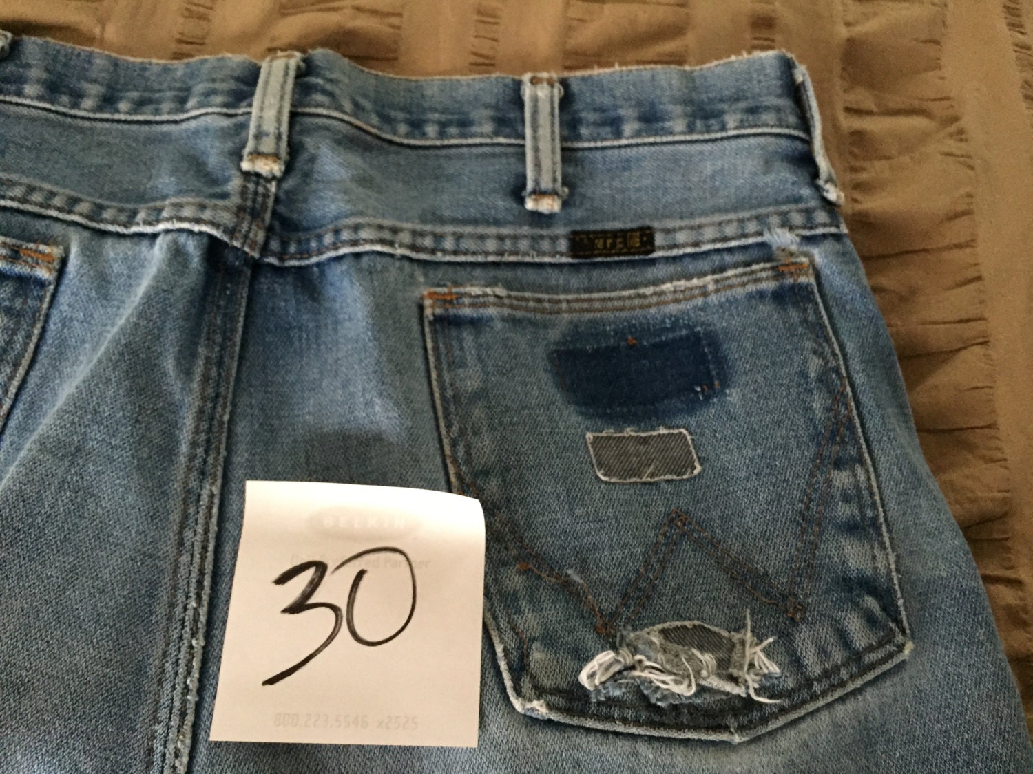 Used Wrangler Jeans Size 34x36
