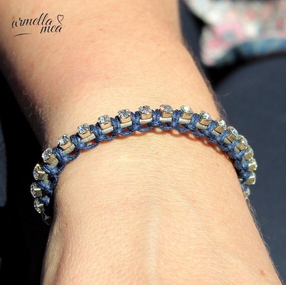 Cupchain Bracelet Rhinestone Cup Chain Rhinestone Wrap