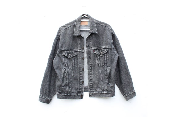 vintage levis acid wash denim jacket