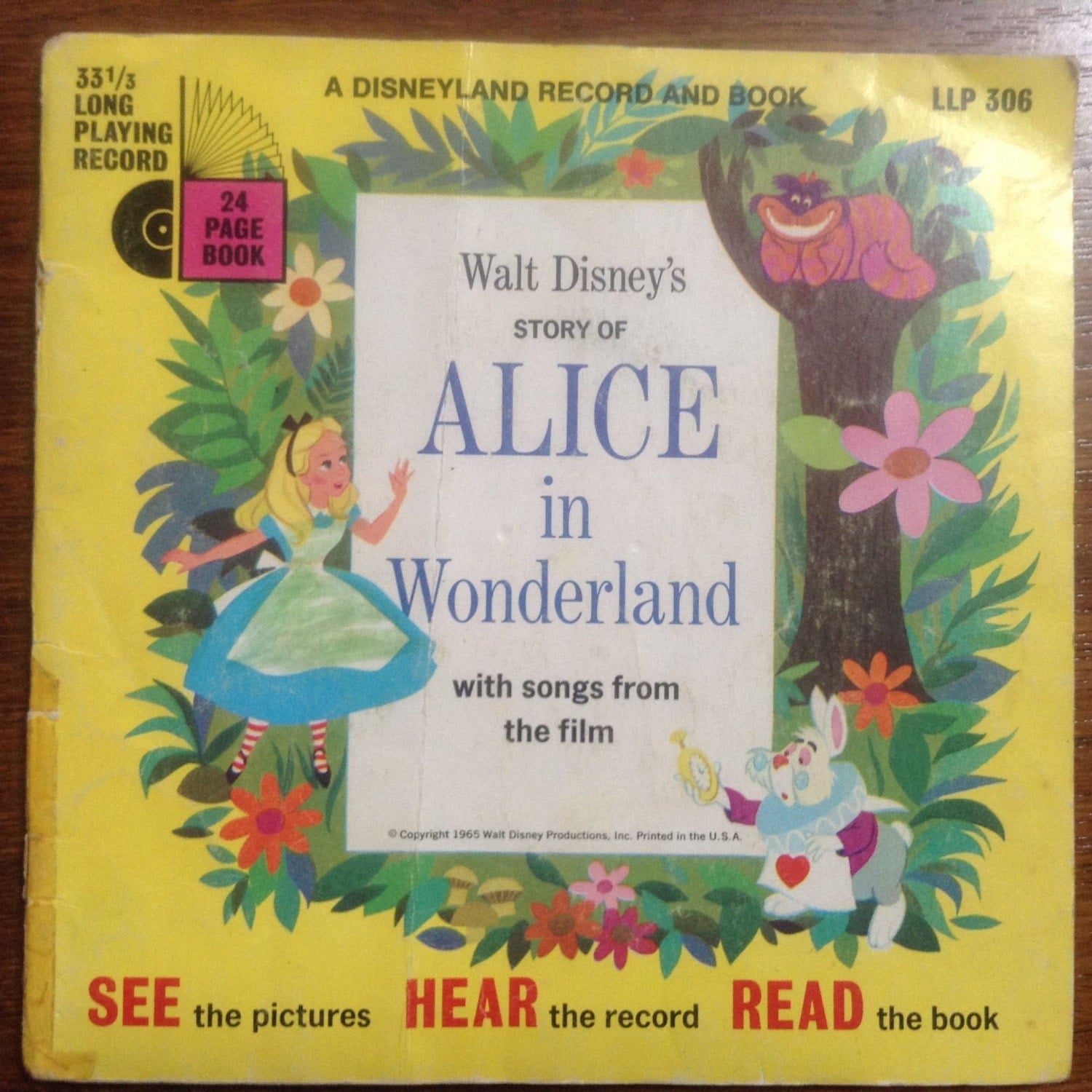 Rare Walt Disney's Story of Alice in Wonderland by
