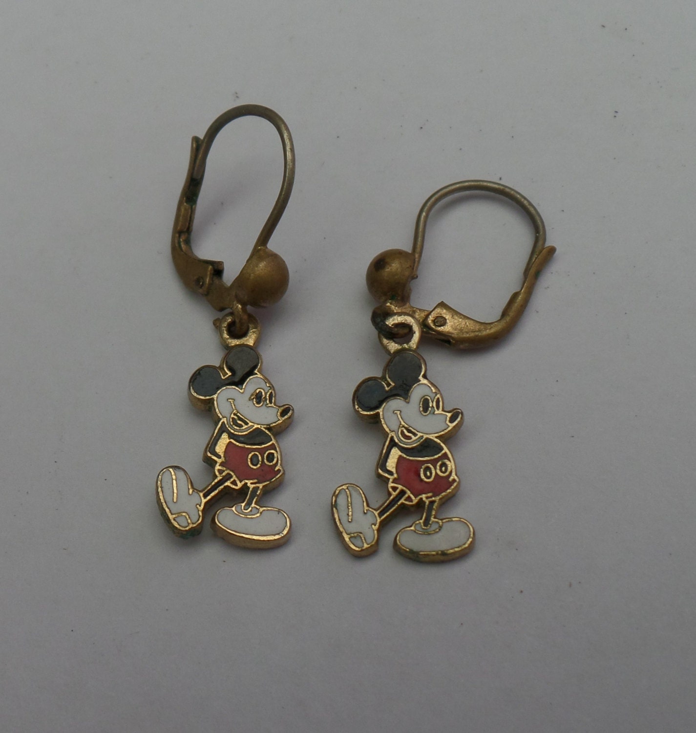 A Vintage Pair of Mickey Mouse Earrings Disney