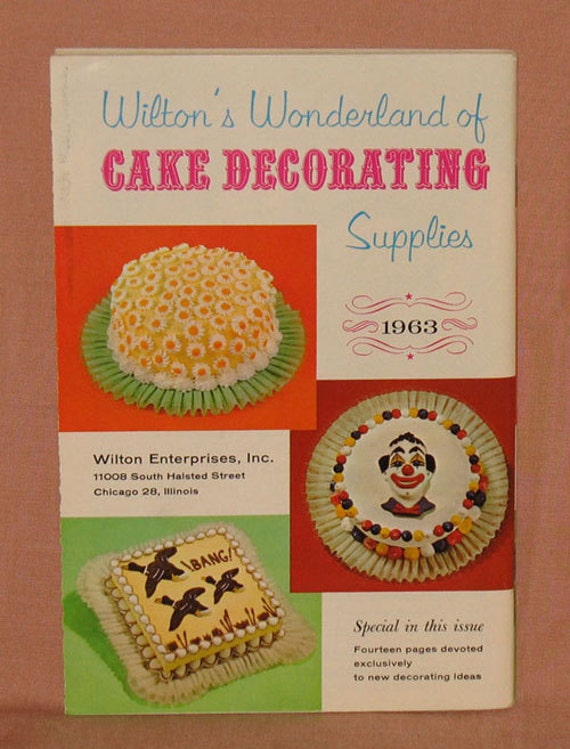 Wilton S Wonderland Cake Decorating Supplies 1963