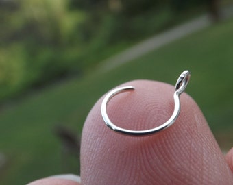 magnetic nose ring hoop