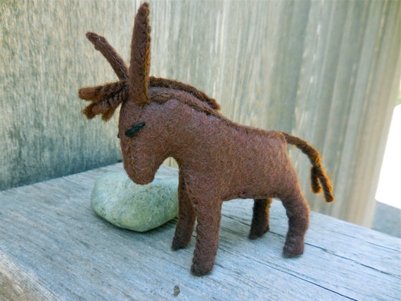 stuffed donkey