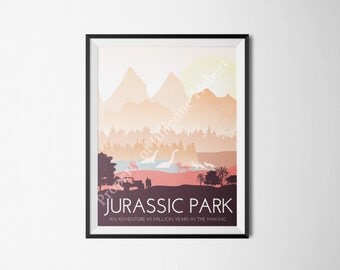 Jurassic Park Movie Poster Concept